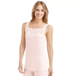 Cuddl Duds® SofTech Lace-Trim Tank - Women's