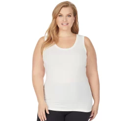 Plus Size Cuddl Duds® Soft Wear with Stretch Reversible Tank
