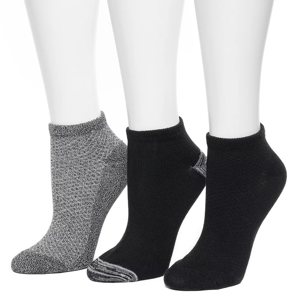 Women's Cuddl Duds® Everyday 3-Pack Low Cut Socks 7 Women's Cuddl Duds® Everyday 3-Pack Low Cut Socks - Image 7