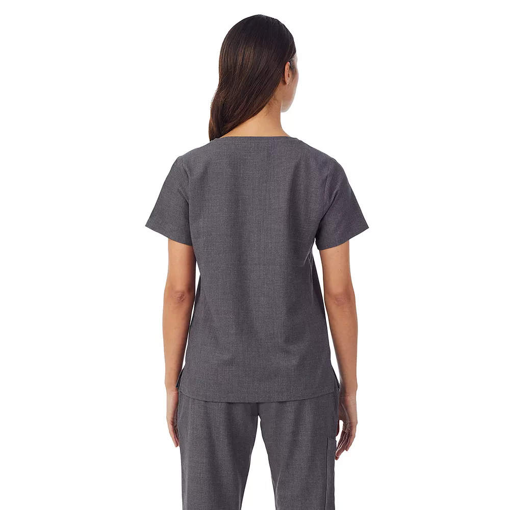 Petite Cuddl Duds® Scrubs Classic V-Neck Top 7 Petite Cuddl Duds® Scrubs Classic V-Neck Top - Image 7