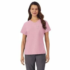 Petite Cuddl DudsĀ® Scrubs Classic V-Neck Top