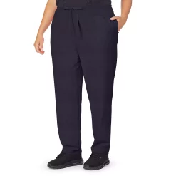 Plus Size Cuddl Duds® Scrubs Classic Pants -Cuddl Duds Clothing Sales 4320317 Black