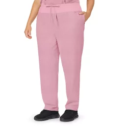 Plus Size Cuddl Duds® Scrubs Classic Pants -Cuddl Duds Clothing Sales 4320317 Cameo Pink Heather