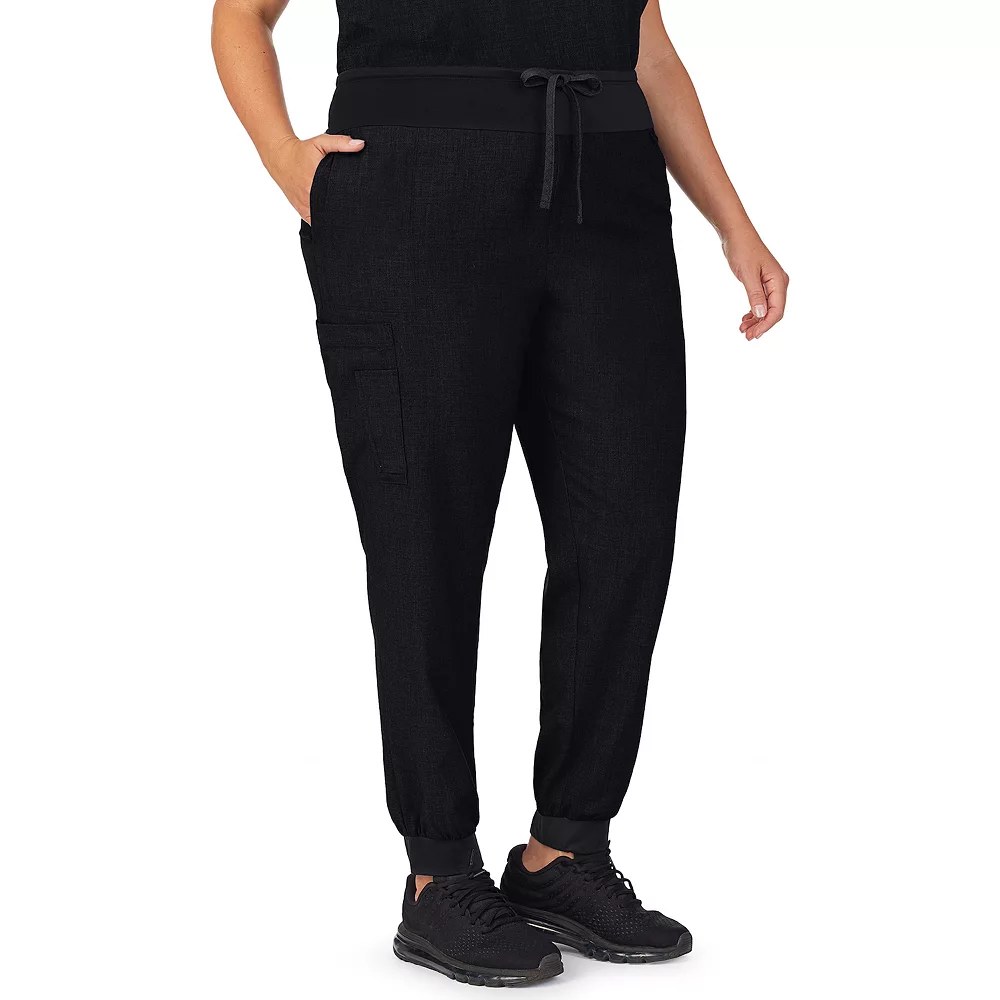Plus Size Cuddl Duds® Scrubs Jogger Pants 2 Plus Size Cuddl Duds® Scrubs Jogger Pants - Image 2