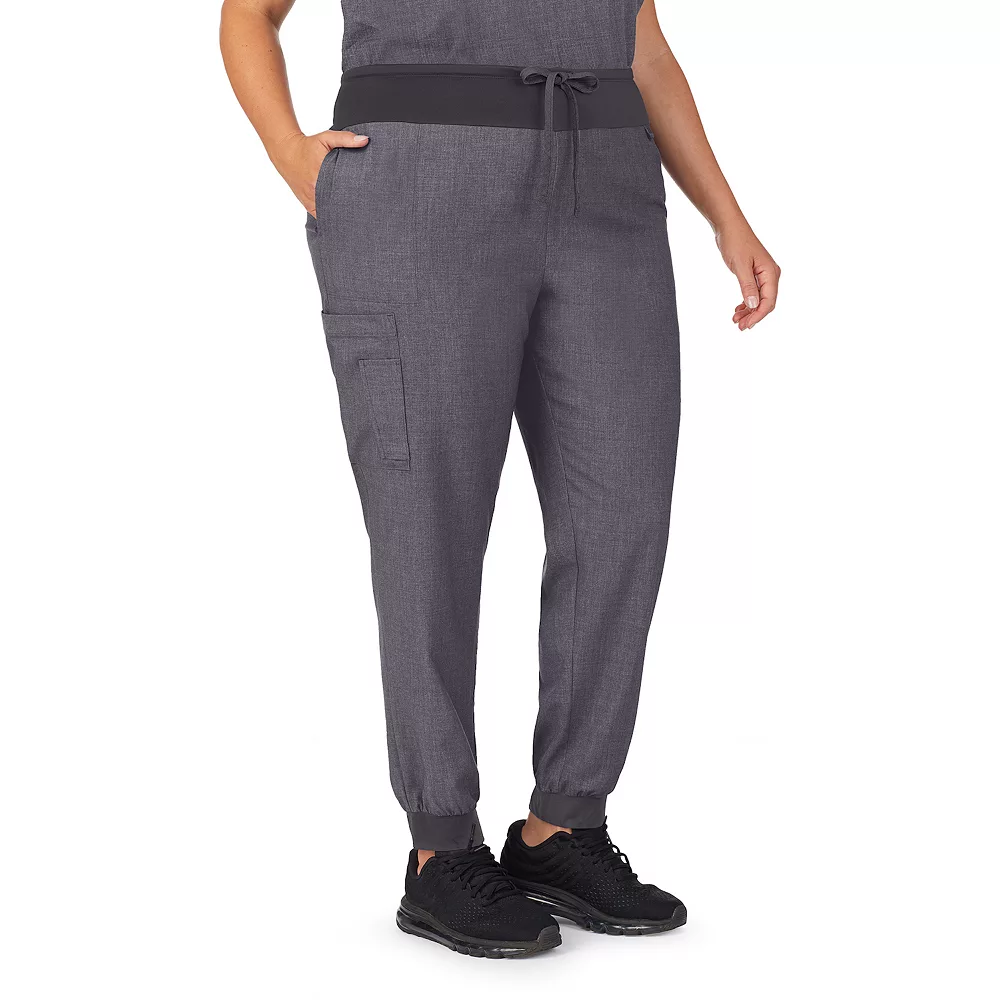 Plus Size Cuddl Duds® Scrubs Jogger Pants 1 Plus Size Cuddl Duds® Scrubs Jogger Pants