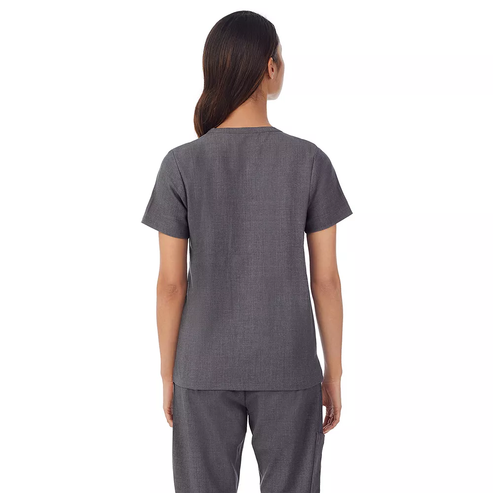 Women's Cuddl Duds® Scrubs Henley Top With 2 Pockets 6 Women's Cuddl Duds® Scrubs Henley Top With 2 Pockets - Image 6