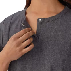 Petite Cuddl Duds® Scrubs Top With 2 Pockets 14 Petite Cuddl Duds® Scrubs Top With 2 Pockets -Cuddl Duds Clothing Sales 4320459 ALT2