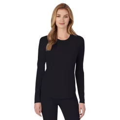 Women's Cuddl Duds® Under Scrubs Crewneck Top 12 Women's Cuddl Duds® Under Scrubs Crewneck Top -Cuddl Duds Clothing Sales 4321037 Black
