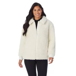 Women's Cuddl Duds Sherpa Bomber Jacket