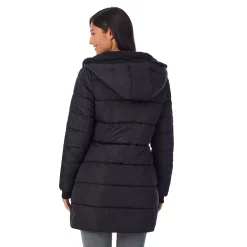 Women's Cuddl Duds Long Hooded Puffer Coat 15 Women's Cuddl Duds Long Hooded Puffer Coat -Cuddl Duds Clothing Sales 5624952 ALT