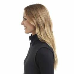 Women's Cuddl Duds® Fleecewear with Stretch Full Zippered Vest -Cuddl Duds Clothing Sales 5668404 ALT2