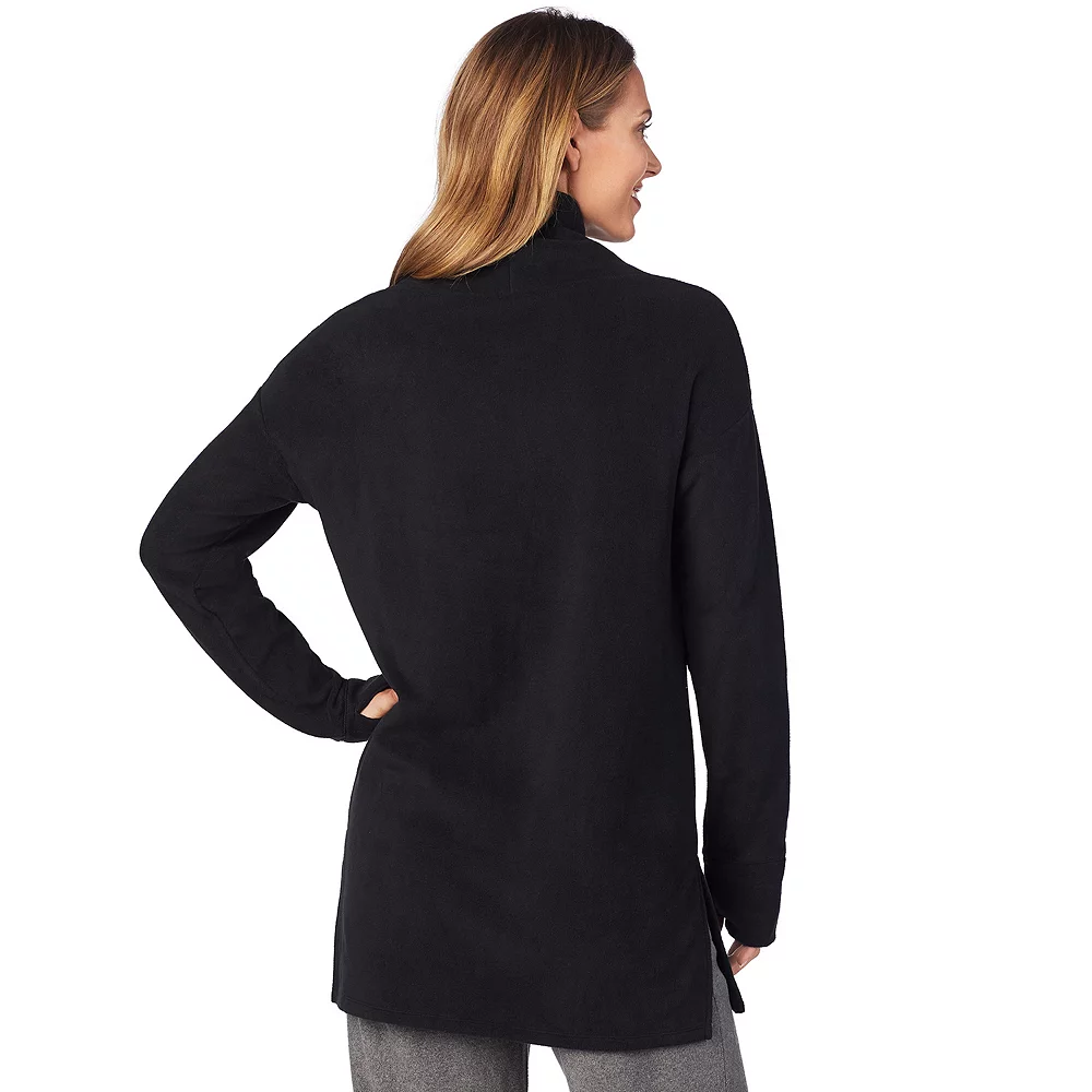 Women's Cuddl Duds® Fleecewear with Stretch Long Sleeve Tunic Top 3 Women's Cuddl Duds® Fleecewear with Stretch Long Sleeve Tunic Top - Image 3