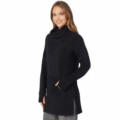 Women's Cuddl Duds® Fleecewear with Stretch Long Sleeve Tunic Top 8 Women's Cuddl Duds® Fleecewear with Stretch Long Sleeve Tunic Top -Cuddl Duds Clothing Sales 5668407 ALT2