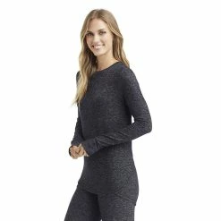 Women's Cuddl Duds® Soft Knit Long Sleeve Crewneck Top 18 Women's Cuddl Duds® Soft Knit Long Sleeve Crewneck Top -Cuddl Duds Clothing Sales 5668718 ALT2