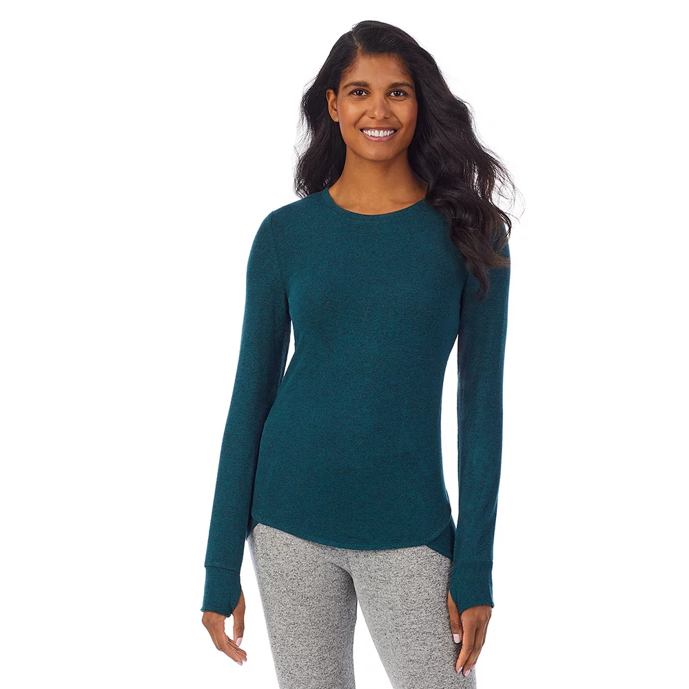 Women's Cuddl Duds® Soft Knit Long Sleeve Crewneck Top 6 Women's Cuddl Duds® Soft Knit Long Sleeve Crewneck Top - Image 6