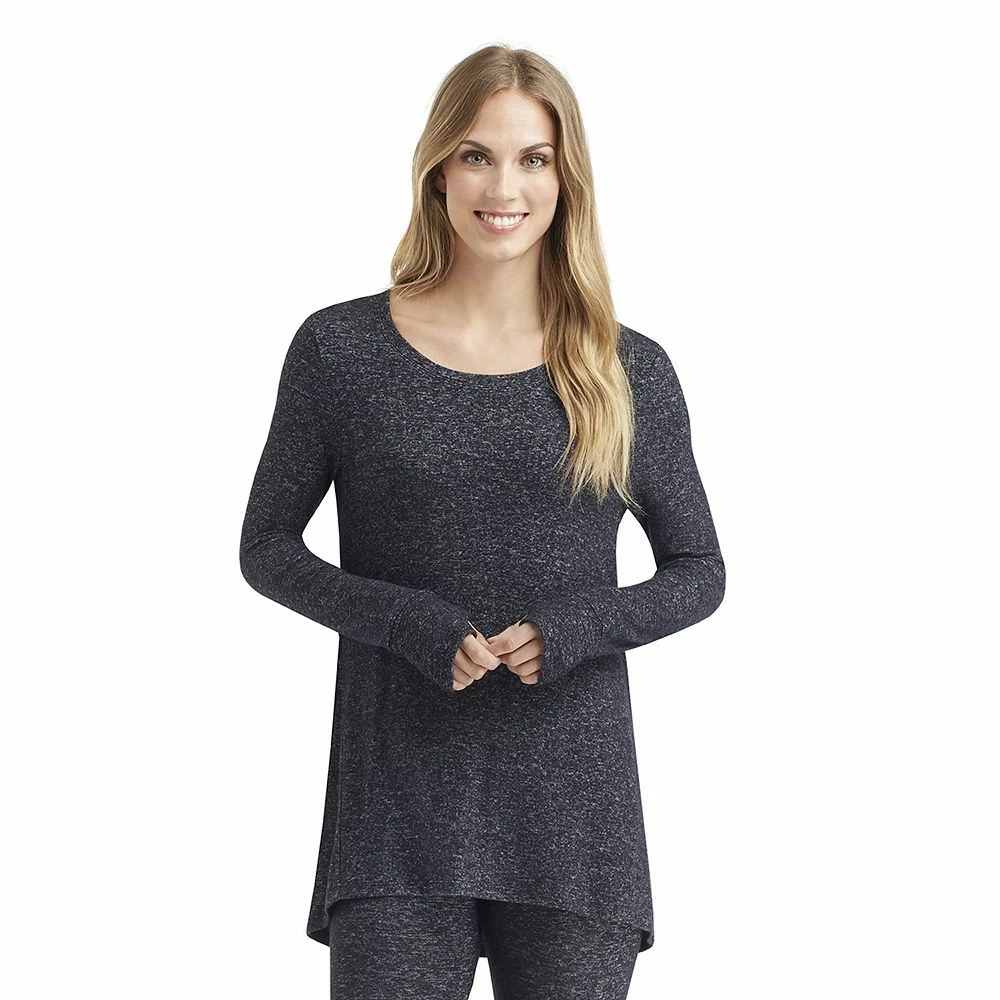 Women's Cuddl Duds® Soft Knit Long Sleeve Tunic Top 1 Women's Cuddl Duds® Soft Knit Long Sleeve Tunic Top