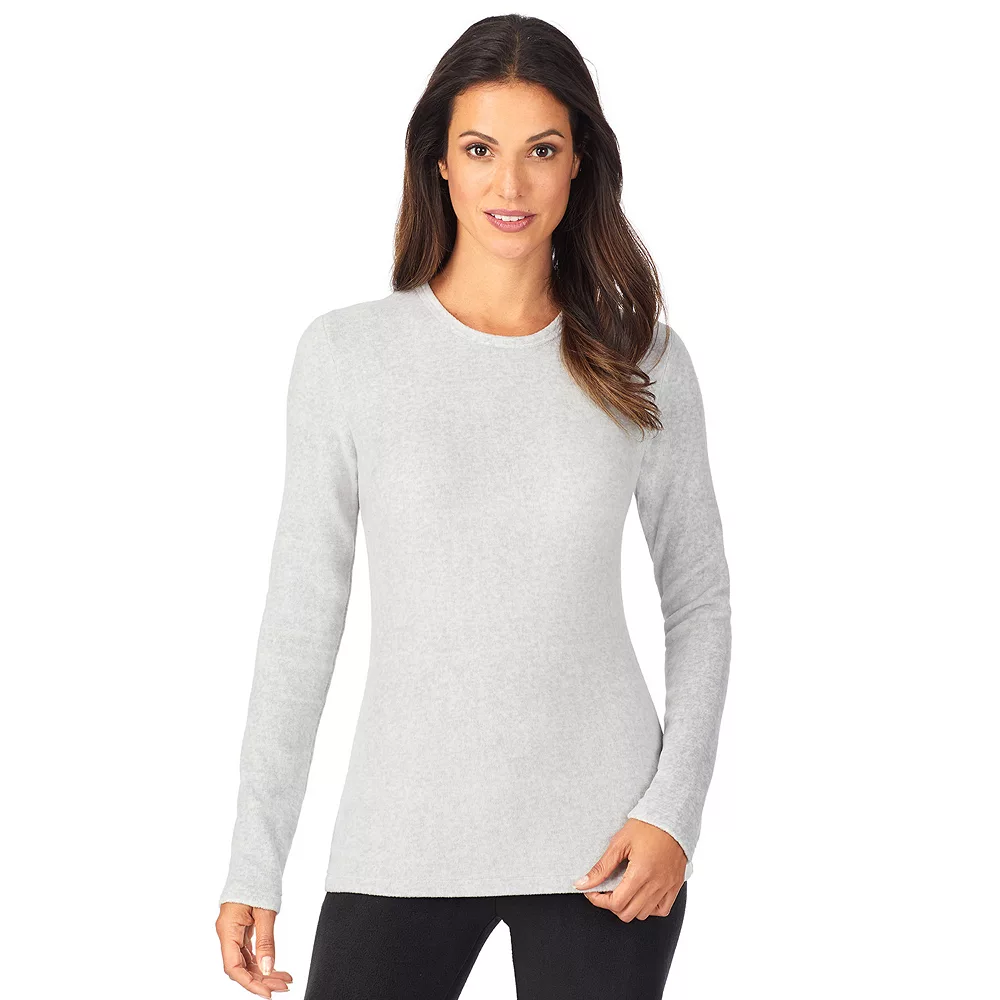 Women's Cuddl Duds® Fleecewear with Stretch Long Sleeve Crewneck Top 11 Women's Cuddl Duds® Fleecewear with Stretch Long Sleeve Crewneck Top - Image 11