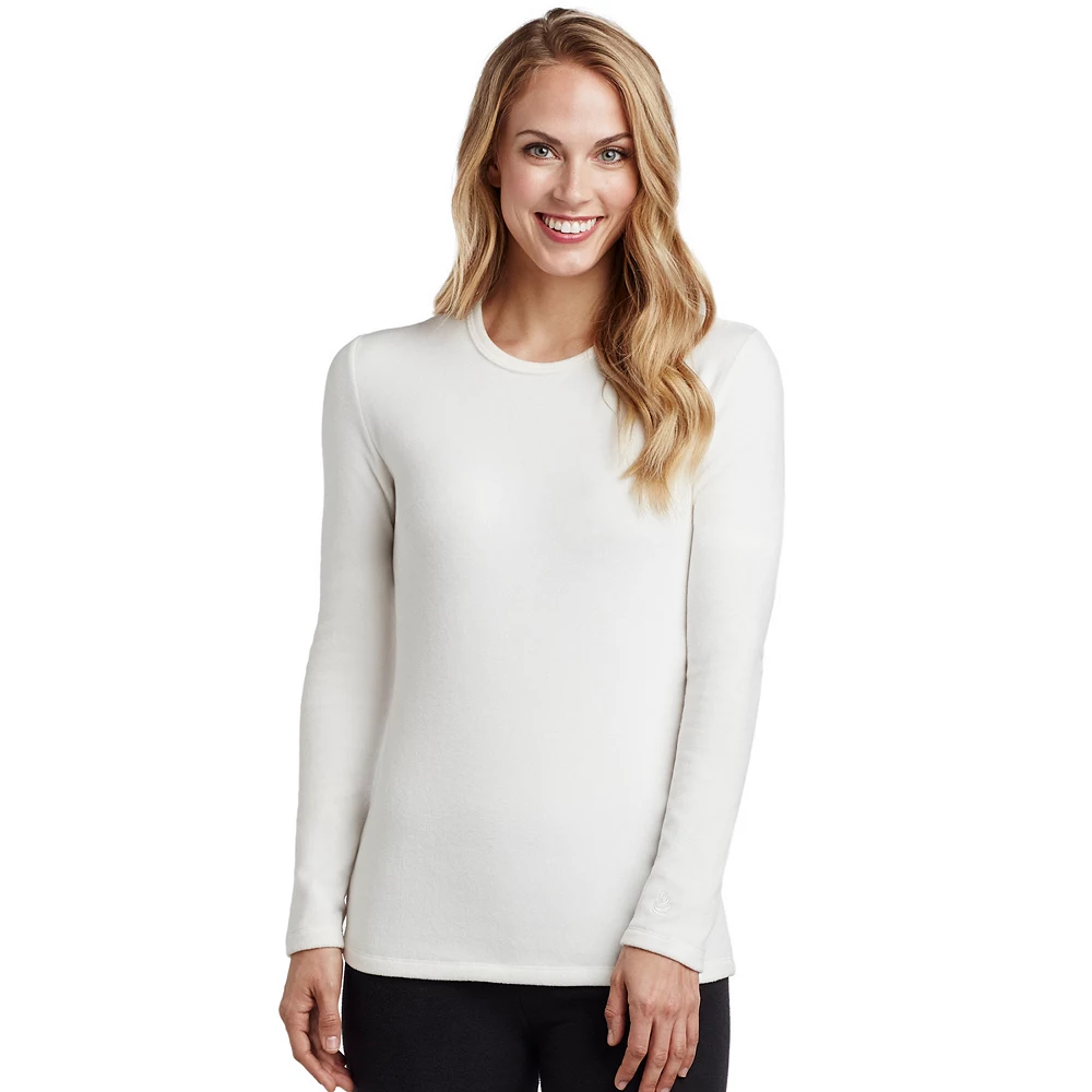 Women's Cuddl Duds® Fleecewear with Stretch Long Sleeve Crewneck Top 1 Women's Cuddl Duds® Fleecewear with Stretch Long Sleeve Crewneck Top