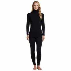 Women's Cuddl Duds® Softwear With Stretch Long Sleeve Turtleneck -Cuddl Duds Clothing Sales 5671465 ALT3