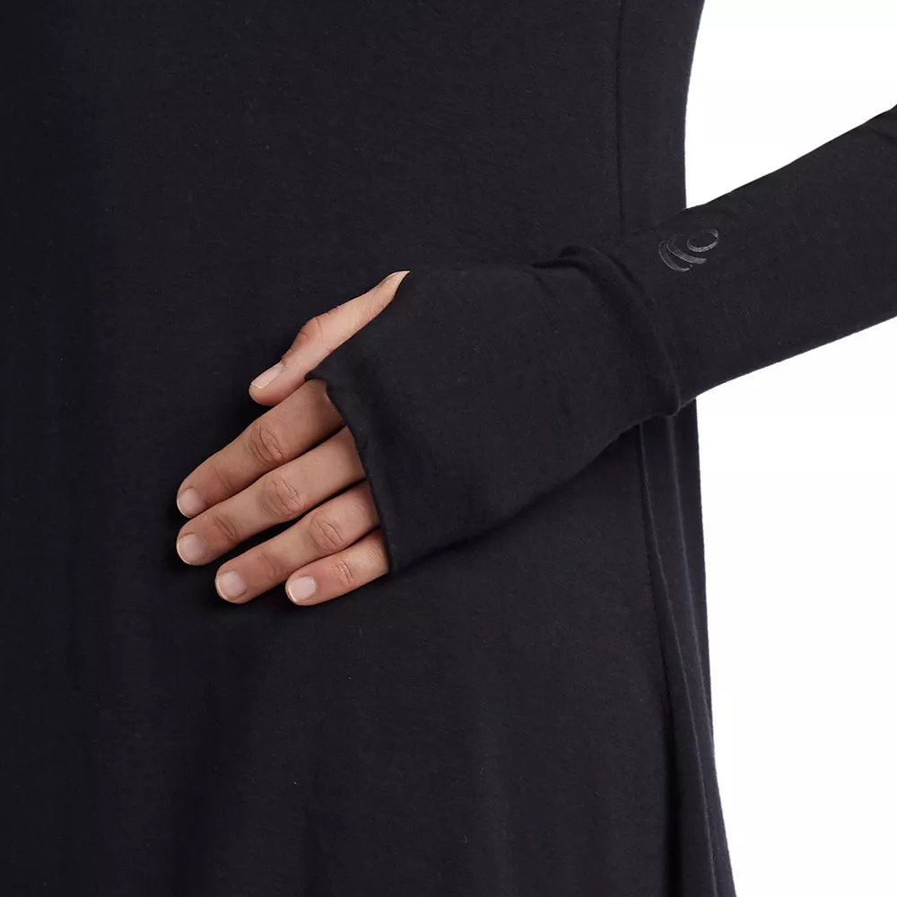 Women's Cuddl Duds® Softwear with Stretch Long Sleeve Cowlneck Tunic Top 6 Women's Cuddl Duds® Softwear with Stretch Long Sleeve Cowlneck Tunic Top - Image 6