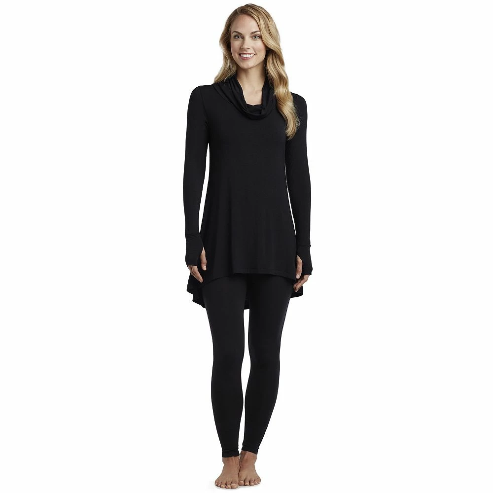 Women's Cuddl Duds® Softwear with Stretch Long Sleeve Cowlneck Tunic Top 7 Women's Cuddl Duds® Softwear with Stretch Long Sleeve Cowlneck Tunic Top - Image 7