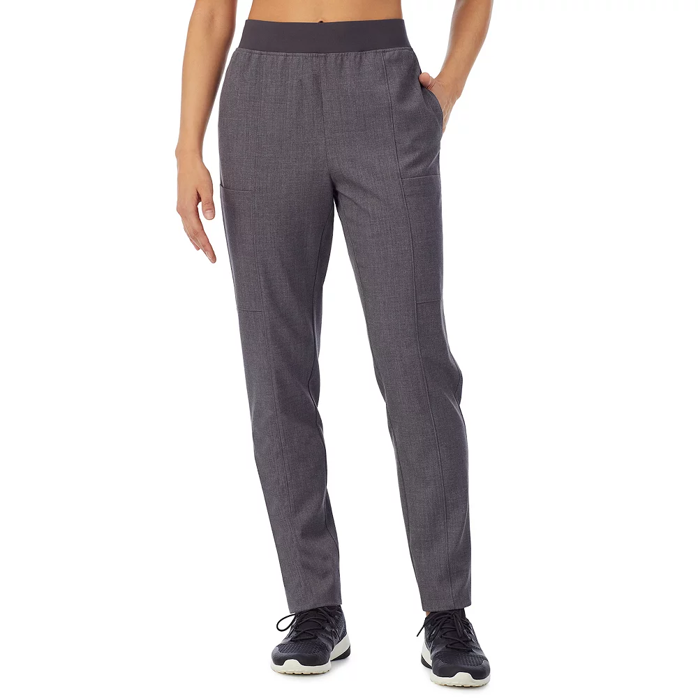 Women's Cuddl Duds® Scrubs 4-Pocket Slim Pants 2 Women's Cuddl Duds® Scrubs 4-Pocket Slim Pants - Image 2