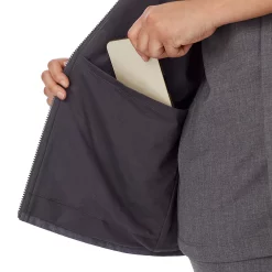 Plus Size Cuddl Duds® Scrubs 5-Pocket Lined Vest -Cuddl Duds Clothing Sales 5737163 ALT