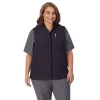 Plus Size Cuddl Duds® Scrubs 5-Pocket Lined Vest