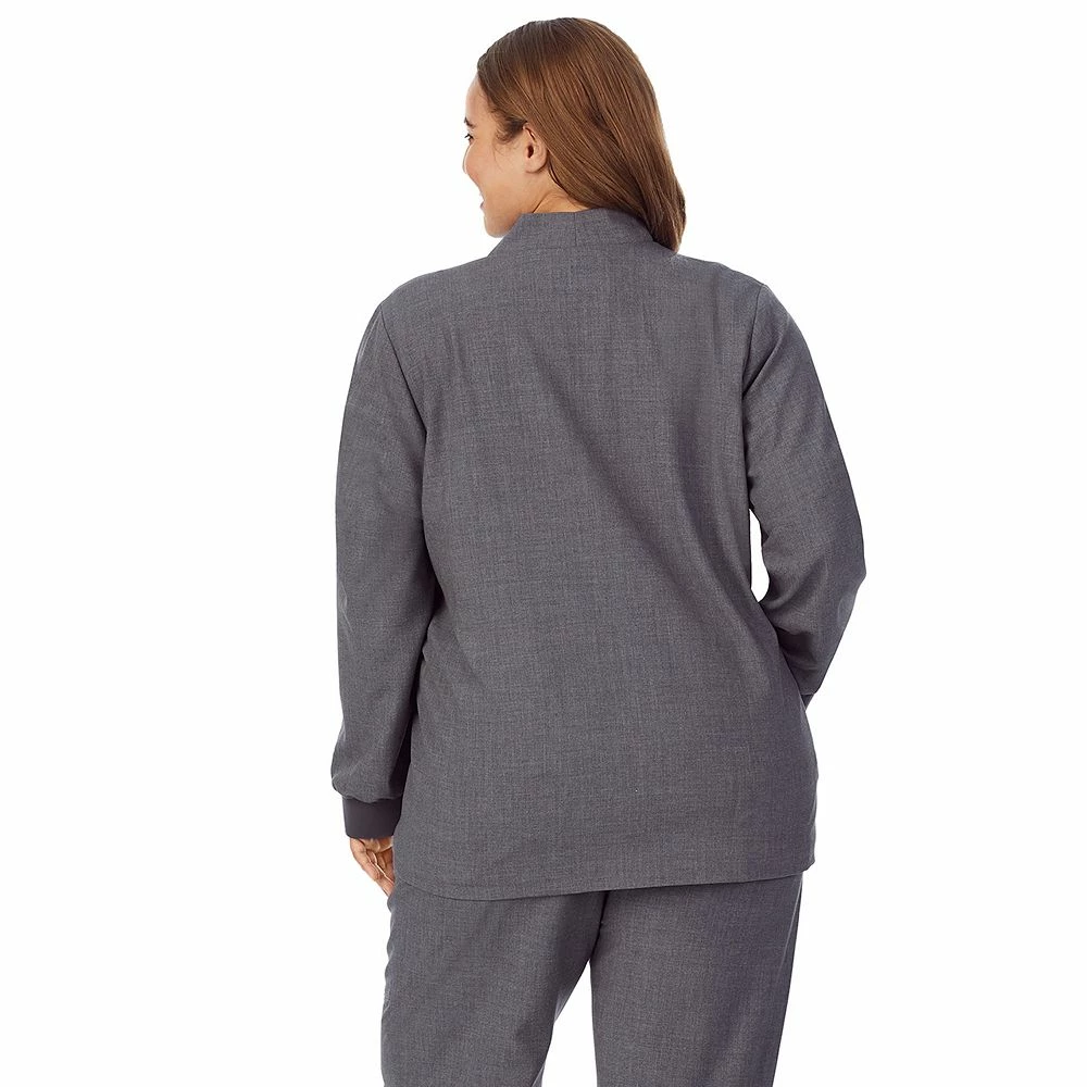 Plus Size Cuddl Duds® Scrubs 5-Pocket Lined Jacket 4 Plus Size Cuddl Duds® Scrubs 5-Pocket Lined Jacket - Image 4