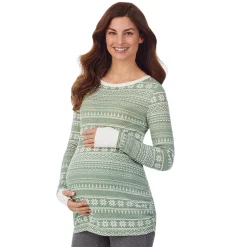 Cuddl Duds Clothing Sales -Cuddl Duds Clothing Sales 5764835 Green Fairisle