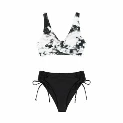 Women's CUPSHE Lace-Up Bikini Top & Bottoms Set 7 Women's CUPSHE Lace-Up Bikini Top & Bottoms Set -Cuddl Duds Clothing Sales 6004324 ALT3